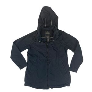 Prana Black Hooded Jacket Women’s Medium